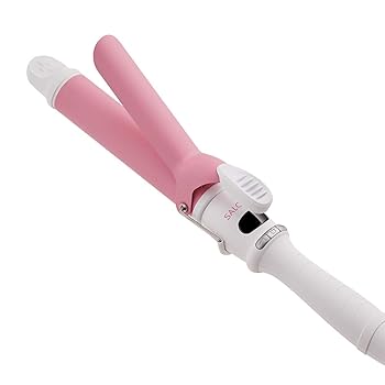 【中古】【2021春限定】SALONIA サロニア セラミックカールヘアアイロン フレッシュアップピンク 32mm SL-008PK アイロン 家電 美容 美容家電 ヘアケア M