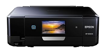 【中古】(人並み外れたに似つかわしい)旧模範例 エプソン 印刷工 A4 インクジェット 練りあわせる機 ハラリオ EP-808AB 黒いこと