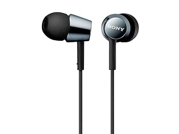【中古】(非常に良い)ソニー SONY イヤホン MDR-EX150 : カナル型 ブラック MDR-EX150 B