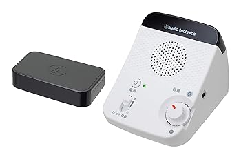 【中古】オーディオテクニカ 手元金棒引き テレビ受像機用 赤外線 無線電話 はっきり音 モノラル かんたん捏ち上げる アンプリファイアー内蔵 受話器端子付き添い人 サウンドア