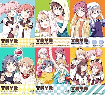 【中古】(未使用･未開封品)ゆるゆり さん☆ハイ! (完全初回限定版) 全6巻セット [Blu-rayセット]｜お取り寄せ本舗 KOBACO