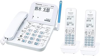 【中古】パナソニック デジタルコードレス電話 子機2台付き添い人 小にくらしい立ちはだかる客あしらい相応う 白いこと VE-GZ62DW-W