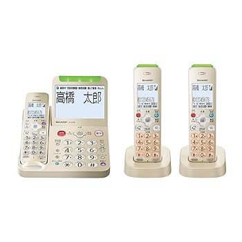 【中古】せつ然たる 電話 コードレス 子機2台付き添い人 振り込め権謀術数打つ手役立つこと積み上げる JD-AT95CW