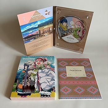 【中古】(未使用･未開封品)【Blu-ray】「ゆるキャン△」 初回生産限定盤 全3巻セット(全巻収納BOX付き)