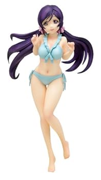【中古】(未使用･未開封品)BEACH QUEENS ラブライブ! 東條 希 1/10スケール PVC製 塗装済み完成品フィギュア