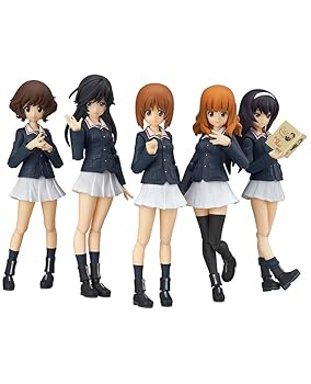 【中古】figma あんこうチームセット(ワンダーフェスティバル2016[冬]、GOOD SMILE ONLINE SHOP限定)