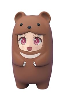 【中古】ねんどろいどもあ きぐるみフェイスパーツケース ブラウンくま ノンスケール ABS製 塗装済み完成品パーツケース
