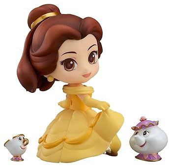 【中古】ねんどろいど ディズニー 美女と野獣 ベル ノンスケール ABS&PVC製 塗装済み可動フィギュア 再販分