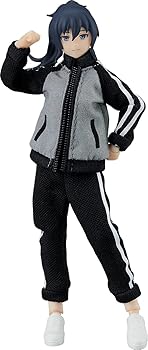 【中古】figma Styles 女性body[マコト]with ジャージ セットアップ+ジャージスカートコーデ ノンスケール 布&プラスチック製 塗装済み可動フィギュア