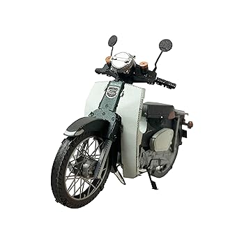 【中古】(未使用・未開封品)テンヨー メタリックナノパズル 文化・科学・建物シリーズ HONDA スーパーカブ50 T-ME-025M ステンレス素材 接着剤不要 暑さ0.2m 超精密レーザー画像