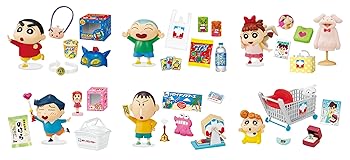 【中古】(未当て嵌める･未開封品)リーメント クレヨンしんちゃん サトーココノカドーでお買い出しだゾ！ １BOX H115mm×W70mm×D60粍 PVC