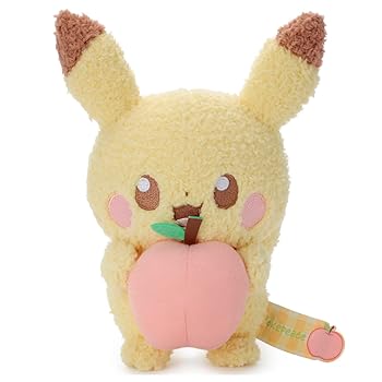 【中古】(未使用・未開封品)タカラトミーアーツ ポケットモンスター ポケモン ポケピース ぬいぐるみ (カラフルVer.) ピカチュウ ぬいぐるみ高さ約19cm