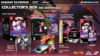 【中古】(未使用･未開封品)レイディアント シルバーガン COLLECTOR'S BOX -Switch 【特典】三方背ケース、SDX限定トレーディングカード、ミニマガジン『DELUXE+』、RADIANT 14,569円