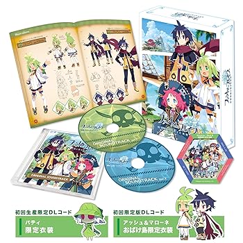【中古】(未使用・未開封品)ファントム・ブレイブ 幽霊船団と消えた英雄【同梱物】サウンドトラックCD(2枚組) & 三方背BOX & 設定資料集(A5サイズ/40ページ/フルカラー) &