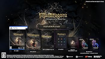 【中古】(未使用･未開封品)Mandragora: Whispers of the Witch Tree (Limited Edition) -PS5 【特典】スチールブック、ゲームガイドブック、オリジナルサウンドトラックCD