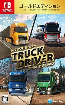 【中古】(未使用･未開封品)トラックドライバー　ゴールドエディション 【予約特典】オリジナルクリアファイル 付 - Switch