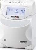 【中古】アマノ パソコン繋ぎ合わせる式出勤記録時計TimeP@CKIII1台 TimeP@CK3-100