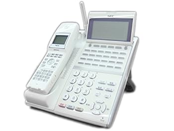 【中古】NEC DTZ-24BT-2D(WH)電話機 商行為電話機