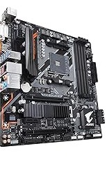 【中古】(非常に良い)GIGABYTE B450 AORUS M Micro-ATX マザーボード [AMD B450チップセット搭載] MB4534