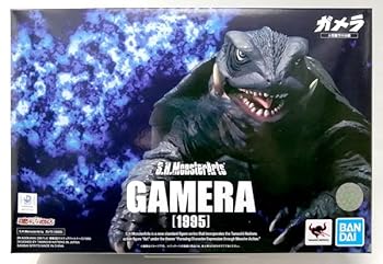 【中古】BANDAI S.H.MonsterArts ガメラ（1995）ガメラ 大怪獣空中決戦画像