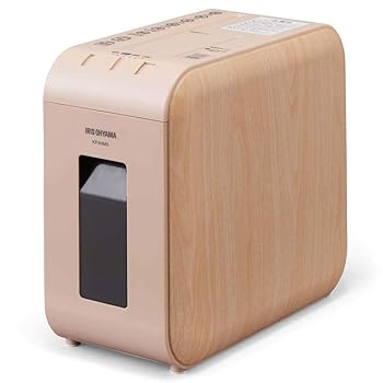 【中古】アイリスオーヤマ 静音シュレッダー 身寄り用 細断枚数4枚 マイクロクロスカット 肌理 年代順の継続当て嵌める10分 CD/ヴィデオディスク/BD細断能力のある 砂ぼこりボックス席7.5L A4/100