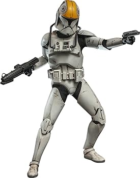 【中古】(未使用･未開封品)ムービー・マスターピース スター・ウォーズ エピソード2/クローンの攻撃 クローン・パイロット 1/6スケールフィギュア 白 高さ約30センチ MMS64｜お取り寄せ本舗 KOBACO
