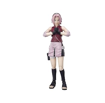 【中古】TAMASHII NATIONS S.H.フィギュアーツ NARUTO-ナルト- 疾風伝- 春野サクラ -師匠譲りの負けん気-(再販版) 約135mm ABS&PVC製 塗装済み可動フィギ｜お取り寄せ本舗 KOBACO