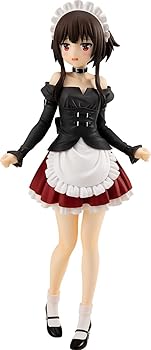 【中古】POP UP PARADE この素晴らしい世界に爆焔を！ めぐみん バイト服Ver. L size ノンスケール プラスチック製 塗装済み完成品