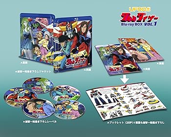 【中古】(非常に良い)UFOロボ グレンダイザー Blu-ray BOX VOL.1 [Blu-ray] 富山 敬｜お取り寄せ本舗 KOBACO