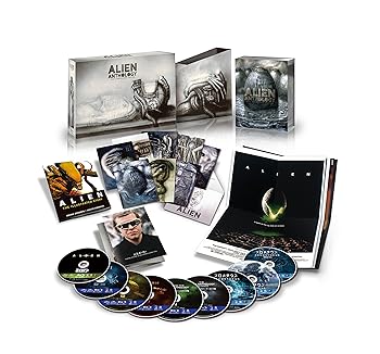 【中古】エイリアン H.R.ギーガー・トリビュート・ブルーレイコレクション(9枚組) (初回生産限定) [Blu-ray] トム・スケリット