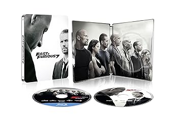 【中古】(非常に良い)【限定】ワイルド・スピード SKY MISSION スチール・ブック仕様ブルーレイ+DVDセット [Blu-ray] ヴィン・ディーゼル