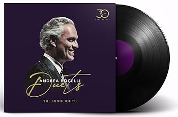【中古】(未使用･未開封品)The Duets - 30th Anniversary [Analog] [LP Record] アンドレア・ボチェッリ