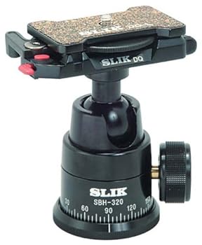 【中古】SLIK 雲台 SBH-320 DQ BK 自由雲台型 ブラック 200919