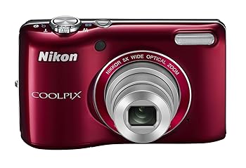 【中古】Nikon デジタルカメラ COOLPIX (クールピクス) L26 レッド L26RD