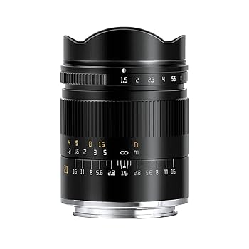 【中古】(非常に良い)TTArtisan 21mm f/1.5 ASPH Eマウント ソニーE ブラック レンズ 銘匠光学