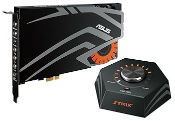 【中古】ASUSTek ハイレゾ相応う STRIXゲーミング 物音歌留多 PCI-E 抑えつけるボックス席属する 24bit/192kHz STRIX RAID DLX