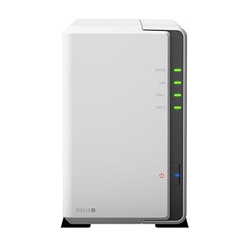 【中古】(人並み外れたに好いたらしい)DS216j [DiskStation 2ベイ NAS デュアル中核グループ中央処理装置 SATA相応う]