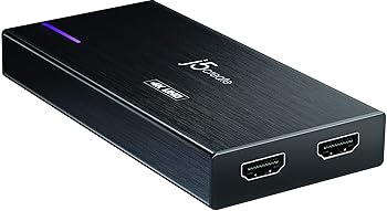 【中古】j5 create USB-C HDMI ゲームキャプチャーボート 4K画面プレイ対応 FHD 1080p実況配信 ゲーム録画 【アルミ素材筐体/パーティー録音対応/UVC対応