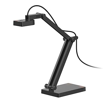 【中古】IPEVO 書画カメラ V4K PRO 視野角 72° 800万画素 4K（UHD） USB接続 LEDライト 全指向性マイク