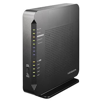 【中古】アイ・オー・データ WiFi ルーター 無線LAN Wi-Fi6 AX6000 10Gbps対応 4804+1147Mbps IPv6対応【 iPhone/Android / PS5 / Nintendo Switch メー