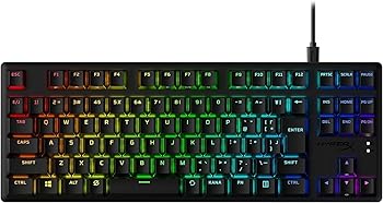 【中古】ハイパーエックス(HyperX) 【日本語配列】Alloy Origins Core RGB PBTメカニカルゲーミングキーボード テンキーレス HyperX赤軸 ゲーマー向け 63