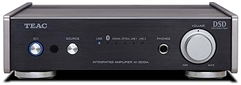 【中古】(非常に良い)TEAC Reference 301 プリメインアンプ Bluetooth/USB/DAC搭載 ハイレゾ音源対応 ブラック AI-301DA-B