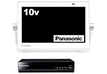 【中古】(非常に良い)パナソニック 10V型 液晶 テレビ プライベート・ビエラ UN-10T7-W HDDレコーダー付 2017年モデル