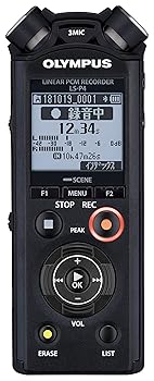 【中古】(非常に良い)OLYMPUS リニアPCMレコーダー LS-P4 ブラック