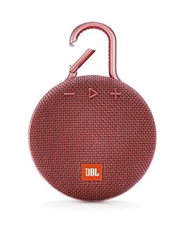 【中古】(未当て嵌める･未開封品)JBL CLIP3 Bluetooth金棒引き IPX7雨合羽/パッシブラジエーター積み上げる/携帯型/カラビナ付 赤いこと JBLCLIP3RED 【国内置き目品】