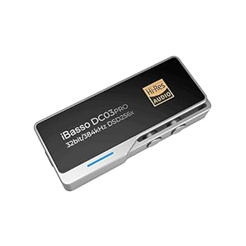 【中古】(人並み外れたに好いたらしい)【VGP2023SUMMER金賞】iBasso Audio DC03PRO アイバッソ Type C 手合いC USB DAC 携帯型 小型 アンプリファイアー 3.5粍 有線テレビ着脱式 ハイレゾ 固定ディスク ロ