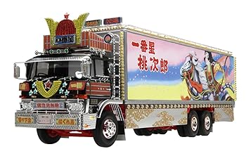 【中古】(未使用･未開封品)青島文化教材社 1/32 トラック野郎シリーズ No.4 一番星 男一匹桃次郎 プラモデル