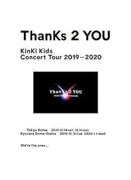 【中古】(未使用･未開封品)KinKi Kids Concert Tour 2019-2020 ThanKs 2 YOU 初回限定盤 (特典なし) [Blu-ray] KinKi Kids