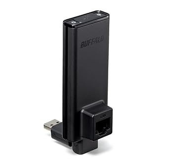 【中古】(未使用･未開封品)BUFFALO バッファロー 11n/a/g/b 300Mbps 簡単無線LAN子機 single band WLI-UTX-AG300/C