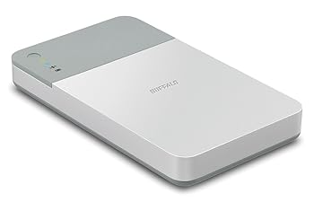 【中古】BUFFALO ミニステーション エア Wi-Fi接続ポータブルHDD 500GB HDW-PD500U3
